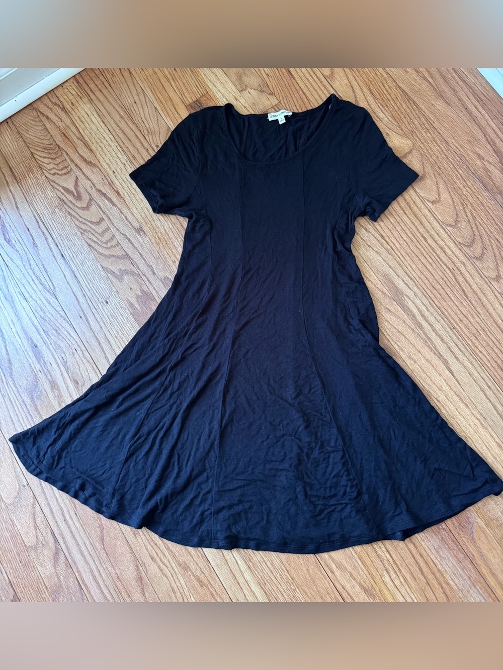 ZENANA Outfitters Women’s Stretchy Short Sleeve Casual Dress Size M Soft Comfy